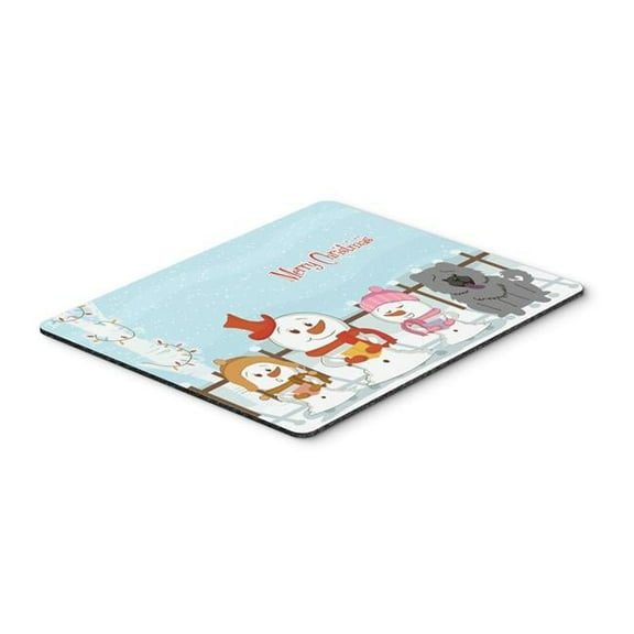 Carolines Treasures  Merry Christmas Carolers Chow Chow Blue Mouse Pad - Hot Pad or Trivet