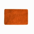 thumbnail image 4 of Queen Mary Bath Rug Luxury Soft Plush Thick Fluffy Microfiber Bathoom Mat, Non-Slip Rubber Back, Floor Mat Water Absorbent 18x30 - Orange, 4 of 5