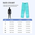 thumbnail image 4 of Balery Turquoise Wooden Pantalones de pijama para hombre, pijama ultraligero, pantalón de descanso-3X-Large, 4 of 6