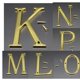 thumbnail image 5 of Letra del alfabeto del número de puerta Números De Puerta Pulidos De 100 Mm Letra Del Alfabeto Número De Puerta De Casa Flotante K Magideal Letra del alfabeto del número de puerta, 5 of 6