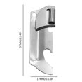 thumbnail image 3 of CRCMURE Bottle&Can Openers Stainless Multipurpose Can Opener Folding Portable Can Opener Gadget, 3 of 9