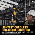 thumbnail image 4 of Herramienta expansora PEX DEWALT 20V MAX XR con expansión de 3/8 a 1-1/2, 4 of 7