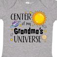 thumbnail image 4 of Inktastic Center of My Grandma's Universe Boys or Girls Baby Bodysuit, 4 of 5
