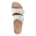 thumbnail image 4 of Time and Tru Women's Footbed Slide Sandals, Wide Width Available, 4 of 5