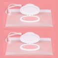 thumbnail image 1 of Estuche para toallitas húmedas Jinshining, 2 piezas, impermeable y recargable, 1 of 8