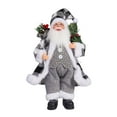 thumbnail image 2 of Adorno navideño de Papá Noel, regalo de año Nuevo, decoración suave para niños y adultos, accesorios para muñecas para la decoración de la oficina y Cuadros blancos y negros, 2 of 8