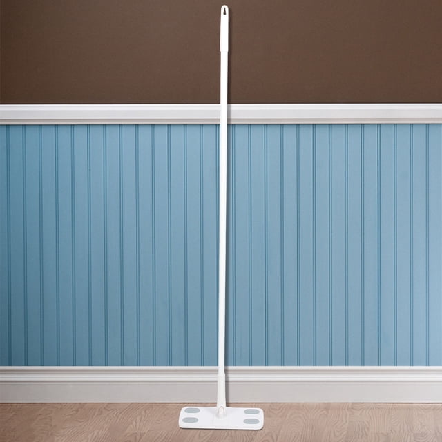 Homoyoyo Detachable Handle White Electrostatic Mop for Convenient Dry Dust Cleaning At Home