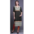 thumbnail image 2 of Bimba Robes Tuniques Droites Imprimées pour Femmes Vêtements Indiens Imprimés, 2 of 5