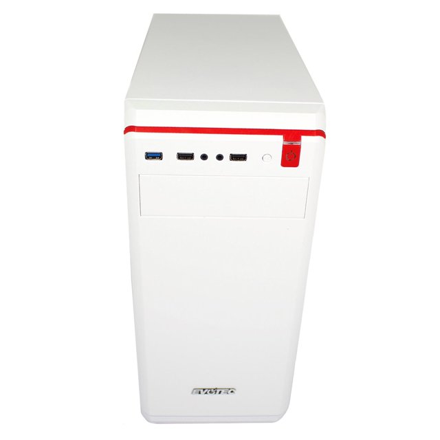 Gabinete EVOTEC EV-1009 ATX 600W USB Blanco EVOTEC