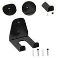 thumbnail image 6 of yotijay Barbell Rack Wall Mount Barbell Mount Rack Sturdy Weight Bar Holder for Home 2 Hook, 6 of 8