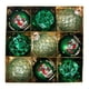 thumbnail image 5 of 9x colgantes decorativos para colgar en el de Navidad con lazo colgante, adornos de bolas de Navidad para fiesta, boda, guirnalda, sala de estar Verde, 5 of 8