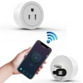 thumbnail image 1 of Smart Plug, WiFi Smart Socket, Remote Control, Timer Function, Power Consumption Statistics, Works With Voice Assistants, 2.4G WiFi, 10A, Compact Design, Easy Installation, Android & iOS Compatible, 1 of 9