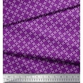 thumbnail image 3 of Soimoi Modal Satin Fabric Floral Small Print Fabric by The Yard 42 Inch Wide, 3 of 3