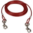 thumbnail image 1 of 3m, Red-Dog Tether Cable, Dog Tie Cable, Pet Tie Cable, Pet Lead para tamaño pequeño/mediano, 1 of 1