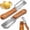 2Pcs, variant on 2027 Upgrade Vegetable Peeler With Wooden Handle, Stainless Steel Wide Blade Potato and Carrot Peeler, 2-in-1 Veggie Peeler With Bottle Opener for Kitchen, Camping and Travel