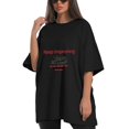 thumbnail image 4 of Women T Shirts and Men T shirt Oversized Shirts Cool Graphic Tees for Men Vintage Streetwear Sweat Casual Shirt XL, 4 of 5