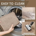 thumbnail image 5 of Kitchen Rugs and Mats Non Slip Washable, 17"x59" Brown Absorbent Runner Rugs for Kitchen, Front of Sink, Kitchen Mats for Floor，Easy to Clean and Maintain Kitchen Floor mat, 5 of 8