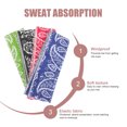 thumbnail image 6 of 8 Pcs Colorful Cooling Scarves Decor Hair Ribbons Multi-use Scarf Delicate Summer for Women Hairband Miss, 6 of 6
