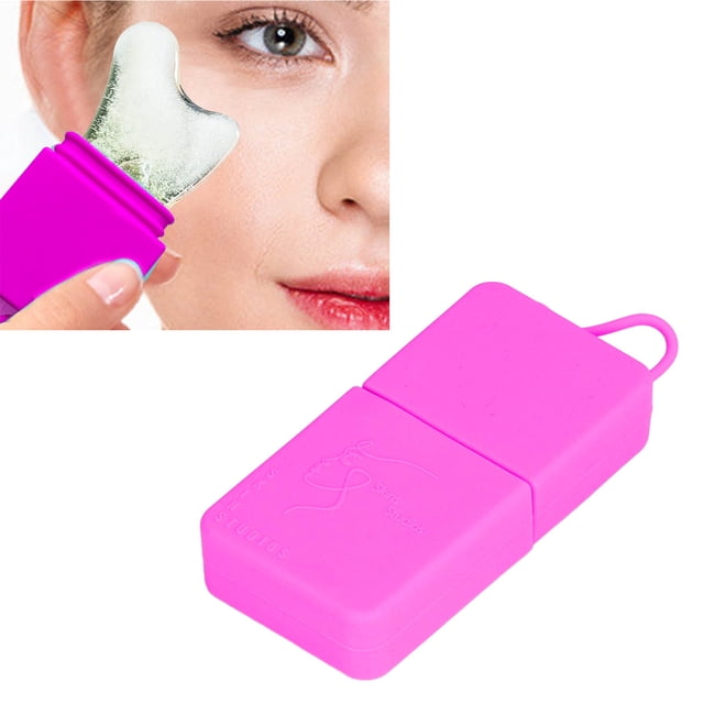 Cara de Hielo Rodillo de Ojos Face Silicona Masaje de Hielo Cubo de Hielo Rodillo Molde Herramienta de Belleza de la Piel