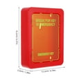thumbnail image 2 of GOOHOCHY 1 Set Key Organizer Fire Extinguisher Cabinet ABS Multi Wall Mounted For Key Storage, 2 of 7
