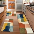thumbnail image 2 of Floor Rugs Sets 3 Piece with Runner, Farmhouse Kitchen Rugs and Mats Non Skid Washable Runner Rug for Kitchen Sink Laundry, 2 of 12