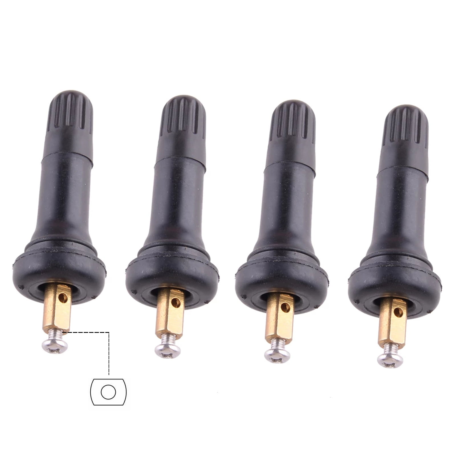 TPMS Rubber Valve Stems Replacement Bulk 50 ct. 