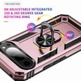 thumbnail image 7 of Dteck Case for Google Pixel 9 Pro XL, with Finger Ring Holder Kickstand, Military Grade Stand Cover Phone Cases Compatible for Google Pixel 9 Pro XL, Rosegold, 7 of 7