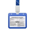 thumbnail image 3 of Protector De Tarjeta De Vacunación Con Cordón Para Tarjeta De Identificación Transparente Resellable Para Profesores, Estudiantes, Enfermeras Speravity EL016928-05, 3 of 5