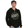 thumbnail image 4 of Basketball Hoops Jock Ball All Day Zip Hoodie Sweatshirt Men Brisco Brands S, 4 of 6
