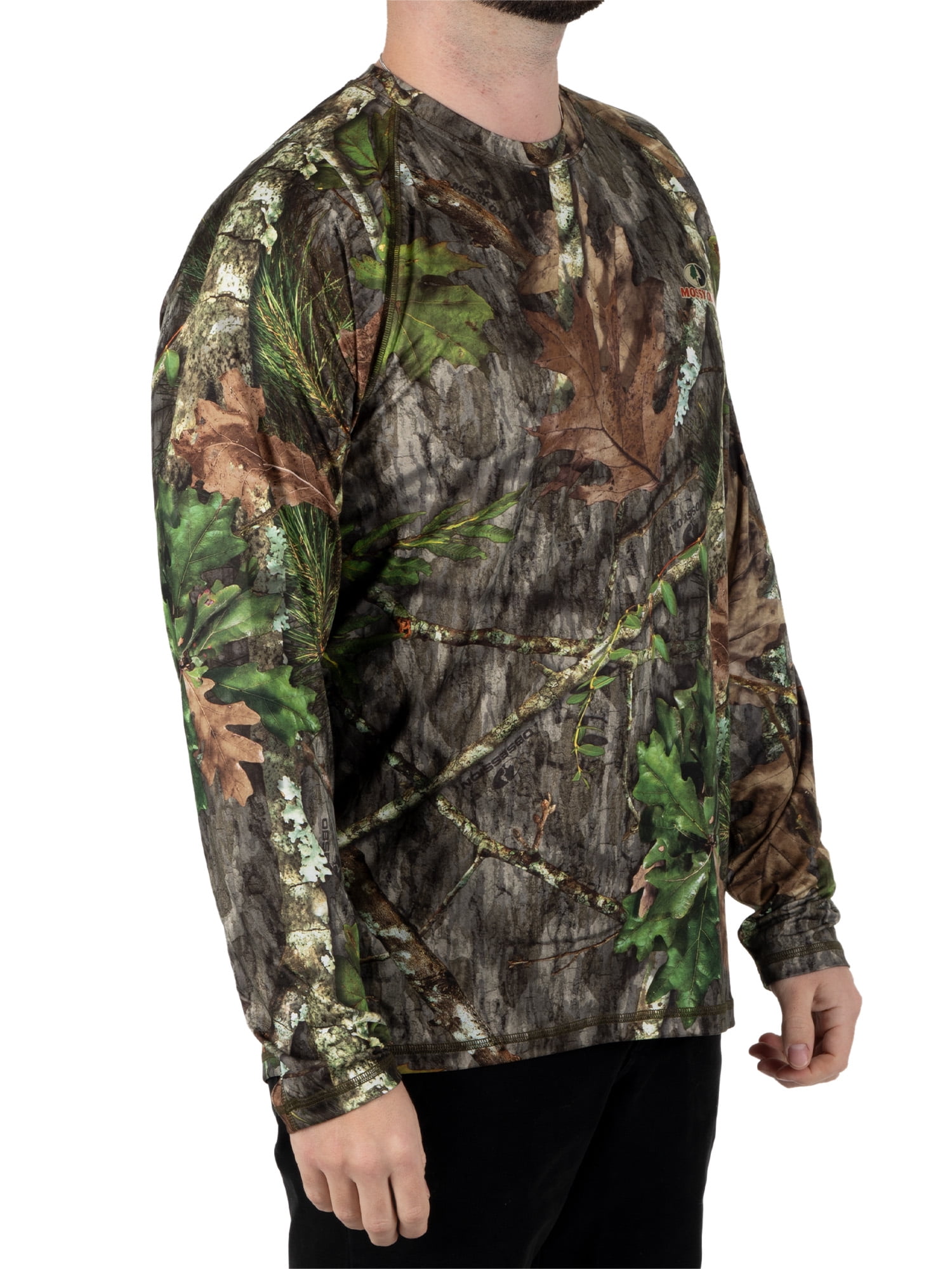 Mossy Oak Men's Camo Tee Turkey Hunting Performance Shirt, Sizes S-3XL