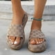 thumbnail image 2 of WILLBEST Sandalias Deportivas Zapatos De Playa Zapatillas De Mujer Sandalias Planas De Una Sola Pieza Para Vacaciones En La Playa 1170, 2 of 8