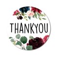 thumbnail image 1 of Darling Souvenir Floral Border 45 Pcs Round Elegant Chic Thank You Mini Stickers Gift -1.6 Inches, 1 of 4