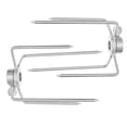 thumbnail image 1 of 2Pcs Stainless Steel Oven Chicken Roasting Forks Kitchen Roast Chicken Forks, 1 of 3