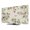 Beige, Pink, Green, variant on Pink Flowers TV Cover for 24 Inch Screen,Stretch Fabric Dustproof TV Display Protector,Spring Floral Butterfly Botanical Elegant Elastic Slipcover Monitor Cover for Indoor Computer 20.9"x11.8"