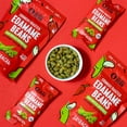 thumbnail image 3 of The Only Bean Crunchy Roasted Edamame Snacks (Sriracha), Protein Keto Snacks, Vegan, Gluten-Free Snacks, Healthy Snacks for Adults and Kids, 100 Calorie Snack Pack, 0.9 Ounce (Pack of 10), 3 of 7