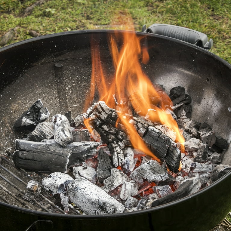 B&B Charcoal, Lump Charcoal, 20 Pound Hickory, Burns hotter longer
