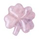 thumbnail image 1 of Escultura de trébol de , piedra preciosa de la , adorno decorativo artesanal Rosa, 1 of 8