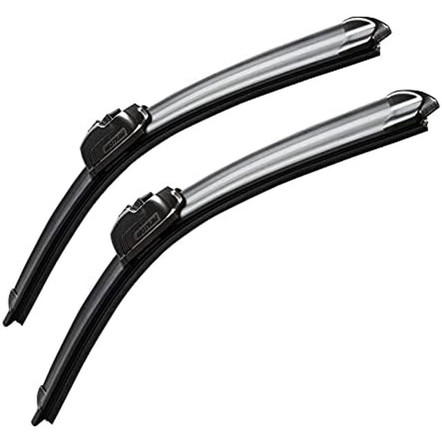 MOTIUM OEM QUALITY 26" + 24" Premium All-Season Windshield Wiper Blades (set of 2)