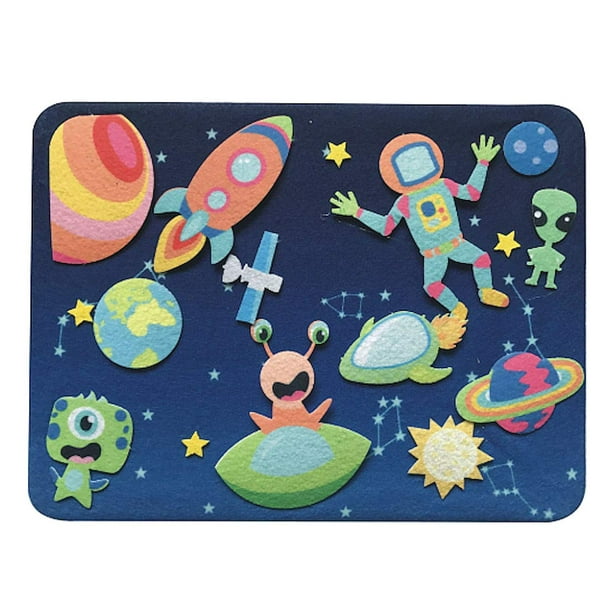 Creatology Outer Space Setting, Aliens, Astronauts, Felt Board