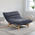 thumbnail image 2 of Bean Bag Chair, Paproos Bean Bag Chair for Adults, Corduroy Upholstered&nbsp;Lazy Sofa, Modern Oversized Accent Chair Reading Chair, Lounge Sofa for Living Room Bedroom, Dark Gray, 2 of 10