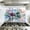 Color 3, variant on Kitchen Backsplash Peel and Stick Wall Murals Gears Dragonfly Clock Flowers Botanical Elements Vintage Removable Mural 35.4"W x 23.6"H, Oil Proof Vinyl Wallpaper for Fireplace & Behind Stove
