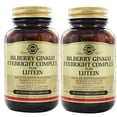 thumbnail image 1 of Solgar Bilberry Ginkgo Eyebright Plus Lutein, 60 Vegetarian Capsules - 2 Packs, 1 of 2