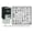 Black, variant on Printtoo Personalized Stationery Theme Icons Rubber Stamp Self Inking Stamper 24 mm-Black