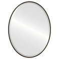 thumbnail image 1 of Singapore Framed Oval Mirror - Black Walnut - 31" x 41", 1 of 7