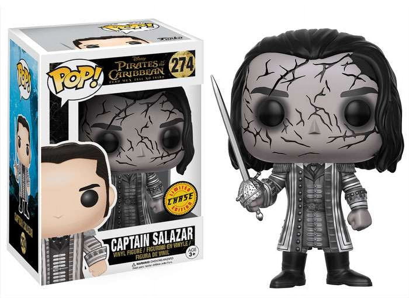 Funko POP Disney Pirates of the Caribbean Vinyl Figure CURSED BARBOSSA Exclusive Walmart