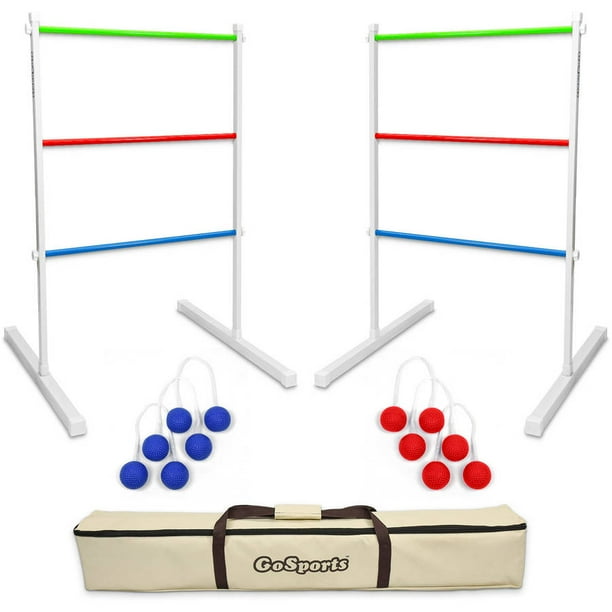 GoSports Premium Metal Ladder Toss Game Set