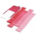 thumbnail image 2 of Banda de resistencia Ticfox 4 Cinturones elásticos de tensión TPE Color rosa, 2 of 5