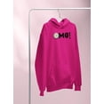thumbnail image 3 of Omg Daisy Yellow Hoodie Women -Image by Shutterstock, Female 4X-Large, 3 of 4
