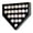 Black, variant on 23 Baseball Ball Display Case Cabinet - Home Plate Shaped