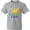 AC-Heather Grey, variant on Inktastic Mardi Gras King Celebration Party Youth T-Shirt